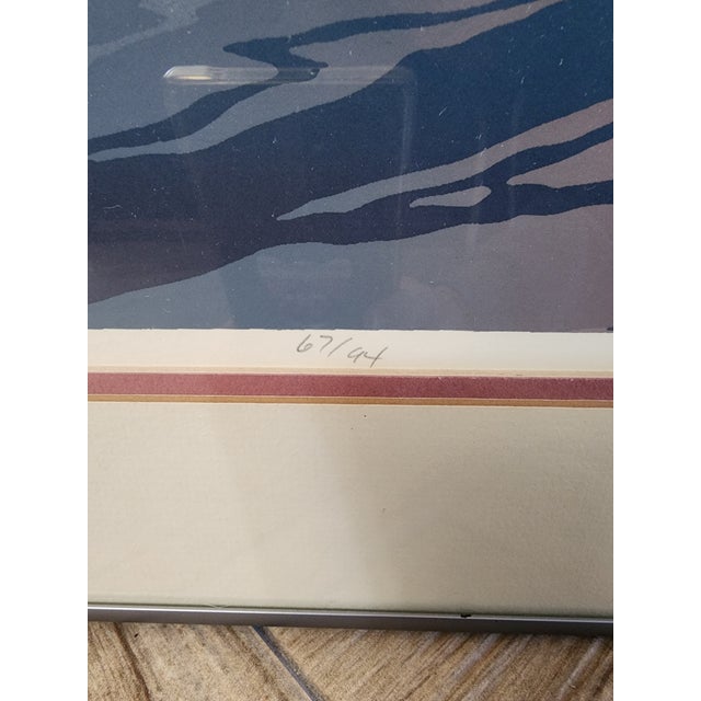 Ron Hoeksema Serigraph "Canyon Calm" For Sale - Image 9 of 12