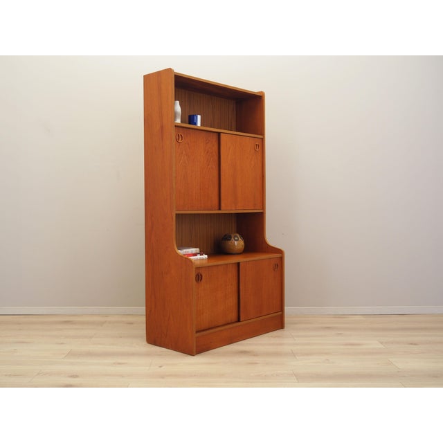 1960s Vintage Danish Teak Bookcase, 1960s For Sale - Image 5 of 18