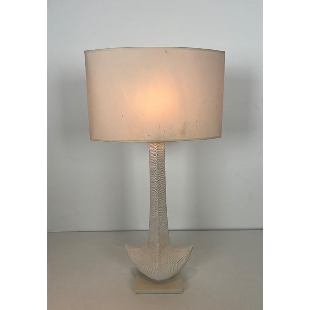 1970s Ceramic table lamp. French design by L Drummer For Sale - Image 12 of 12