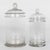 French Mid-Century Modern Glass Apothecary Jars, Set of 2 For Sale In Orlando - Image 6 of 11