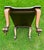 Antique, Tiger Oak, Coffee Table With Cabriole Legs, Eagle’s Talon Feet, and Wooden Casters, 1870’s For Sale - Image 10 of 12