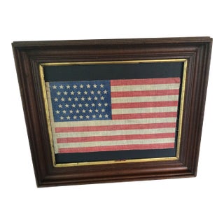 48 Staggered Star American Flag 1896-1912 New Mexico and Arizona. For Sale
