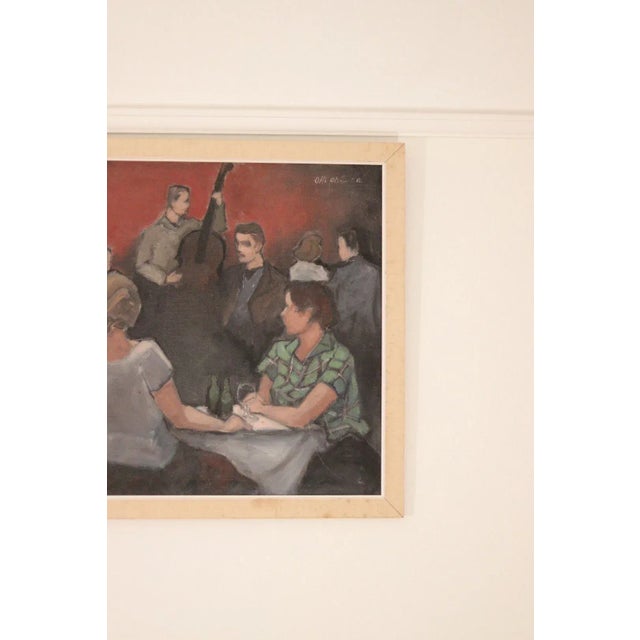 Mid-Century Modern Otto Olsen, Untitled, 1958, Oil on Canvas For Sale - Image 3 of 11