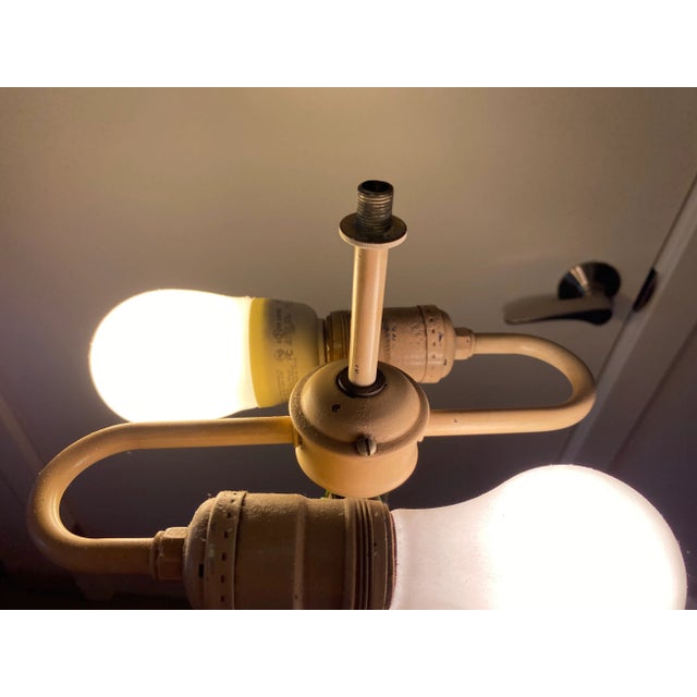 1950’s Italian Tole Table Lamp For Sale - Image 10 of 12