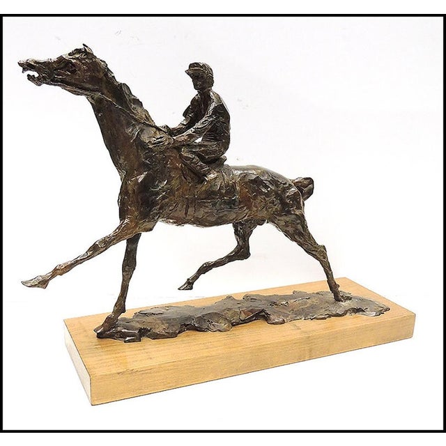 Abstract Expressionism 1920s Horse Racing Suite, LeRoy Neiman - Set of 3 For Sale - Image 3 of 7