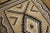 Beige 1920s Beige Medallion Tribal Antique American Navajo Carpet 4'2" X 5'10" Flatweave Wool Rug For Sale - Image 8 of 9
