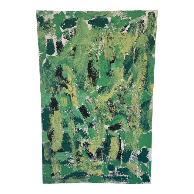 Large Abstract Acrylic Painting For Sale