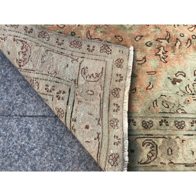 Turkish Tribal Vintage Faded Area Rug - 2′9″ × 6′4″ For Sale - Image 4 of 10