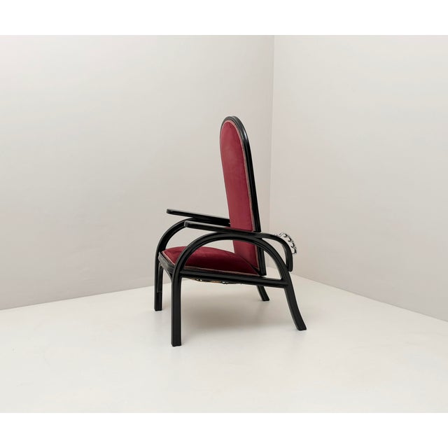Austrian Armchair by Otto Prutscher, 1890s For Sale - Image 5 of 7
