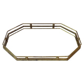 Vintage Mirrored Vanity Tray For Sale