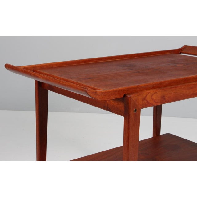 Vintage Tray Table by Peter Hvidt & Orla Mølgaard-Nielsen for France & Søn, 1960s For Sale - Image 6 of 9