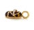 Aaron Basha Diamond Enamel 18k Yellow Gold Shoe Charm Pendant For Sale In Miami - Image 6 of 8