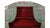 Folk Art Peter Hunt Paint-Decorated Pine Step-Back Cupboard, Massachusetts, Early 1900s For Sale - Image 3 of 3