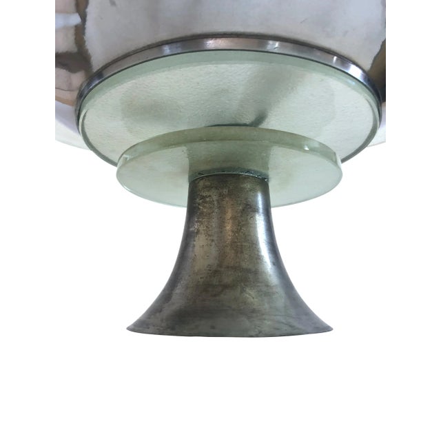 1930s Art Deco French Ceiling Lamp, 1930s For Sale - Image 5 of 9