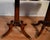 1910s Pair of Antique English Regency Mahogany Banded Walnut Side Tables End Tables For Sale - Image 4 of 18