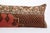 Textile - Authentic Tribal Carpet Rug Lumbar Pillow Cover, Handmade -14'' X 47'' For Sale - Image 7 of 12
