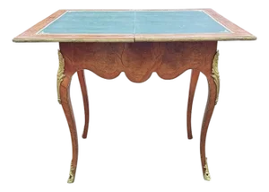 Antique French Convertible Console and Game Table