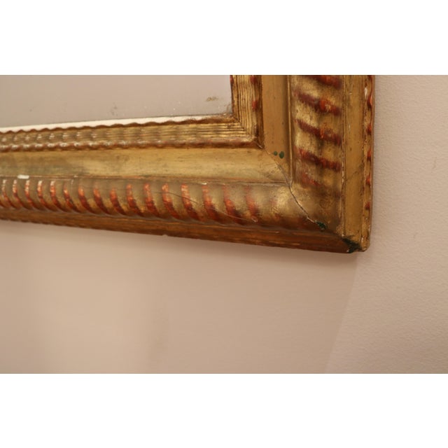 Napoleon III Giltwood Mirror , France Late 19th Century For Sale - Image 13 of 18