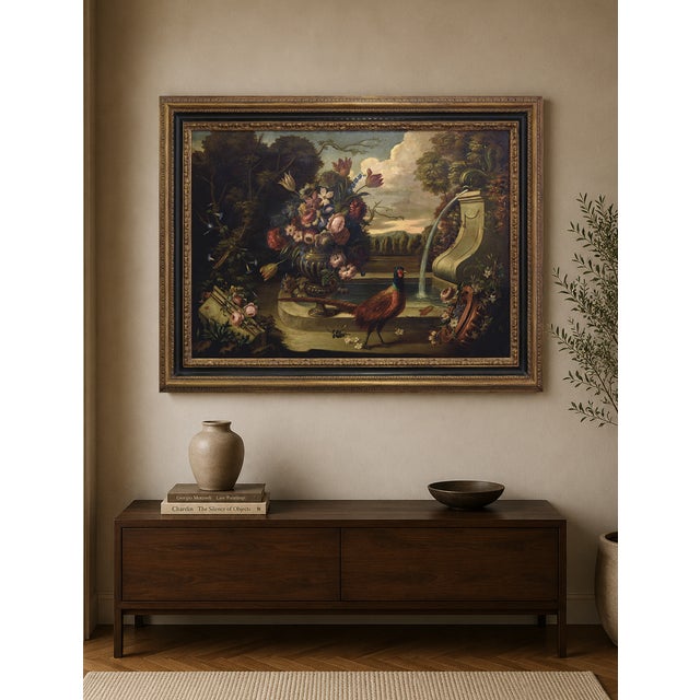Alfredo Mahieux, Still Life with Pheasant, 1963, Oil on Canvas For Sale - Image 7 of 9