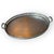 Vintage Silver-Tone Oval Pierced Gallery Tray With Handles and Feet For Sale - Image 11 of 11