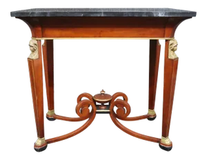 Neoclassical Egyptian Style Console by John Widdicomb