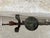 Coffee Pair of 18th Century Italian Painted Wrought Iron Wall Mounted Candle Holders For Sale - Image 8 of 18