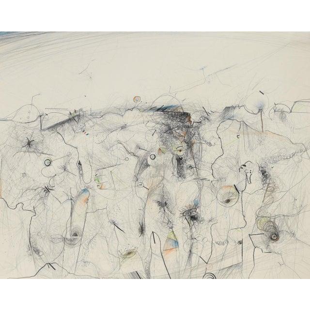 Armin Sandig, Quarry in Pygmalien, 1976, Crayon & Pencil For Sale - Image 9 of 9