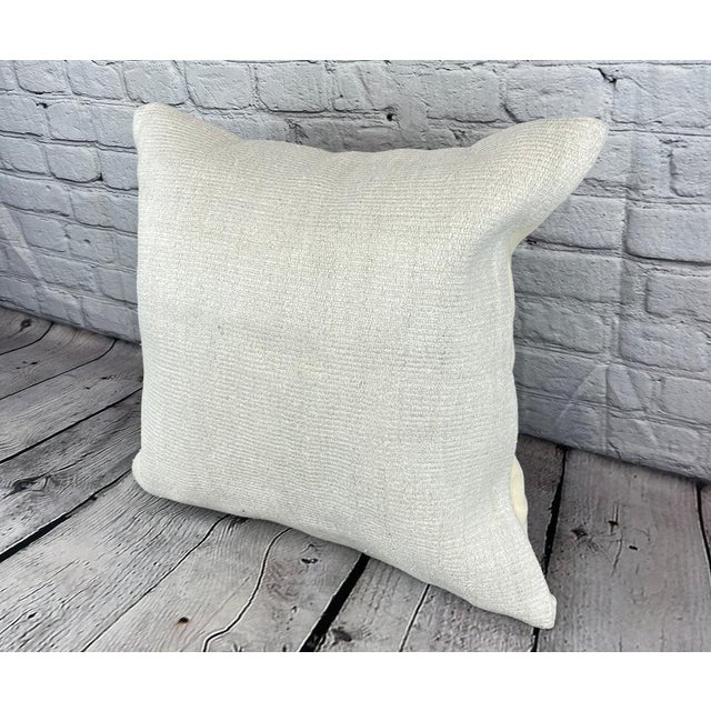 Vintage Pillow Case Turkish Hemp Pillow Decorative Hemp Pillow Dry cleaning only. PILLOW INSERT IS NOT INCLUDED