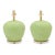 1960s Bold Mid-Century Artichoke Lamps With Brass & Lucite - a Pair For Sale