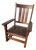 1920s Gustav Stickley Model 365 Oak Rocking Chair For Sale