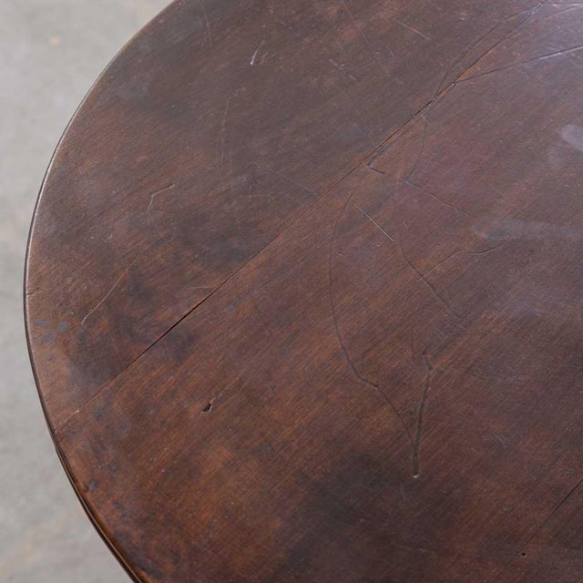 1940s French Bobbin Wood Side Table For Sale - Image 9 of 13