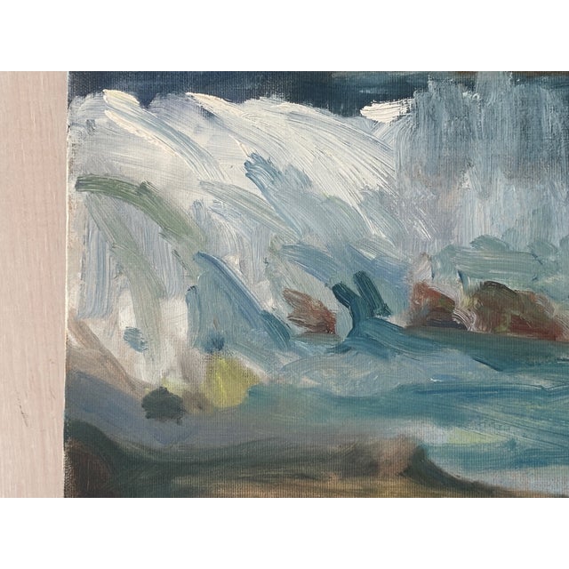 Mid 20th Century Original Seascape Painting For Sale In Dallas - Image 6 of 13