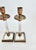 19th C French Restoration Gilt Bronze & Cut Crystal Candlesticks - A Pair For Sale - Image 12 of 13