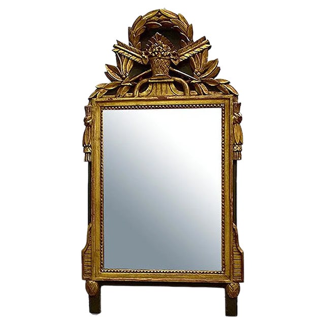 Louis XVI Style Rectangular Mirror, Early 20th Century For Sale