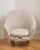 Italian 1950s Italian Federico Munari Upholstered Curved Lounge Chair For Sale - Image 3 of 10