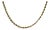 Men's 18 Inch Solid Rope Chain in 14K Yellow Gold For Sale