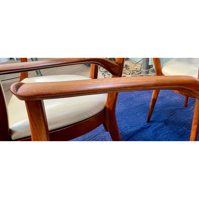 Brown Kip Stewart Designed 1960’s Drexel Declaration Dining Chairs, 4 Pieces For Sale - Image 8 of 12