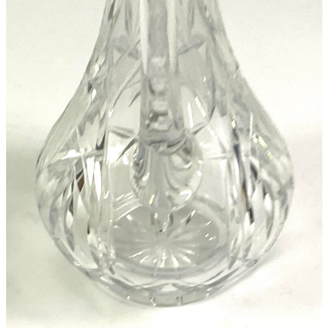Glass 1970s Brilliant Cut Glass Decanter For Sale - Image 7 of 10