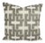 Jim Thompson Langham in Grey Pillow Cover For Sale