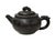 1990s Chinese Chocolate Brown Yixing Zisha Clay Teapot Characters Accent For Sale - Image 5 of 8