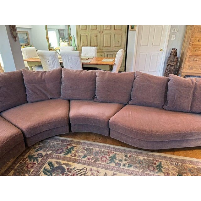 Cy Mann Serpentine Biomorphic Sectional Sofa For Sale - Image 9 of 12
