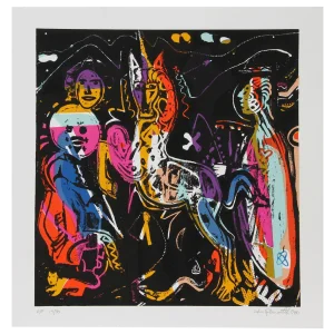 William Rabinovitch Unicorn Lithograph