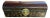 Chinese Leather Scroll Box - Hand-Painted Lacquered Wood, 19th Century For Sale