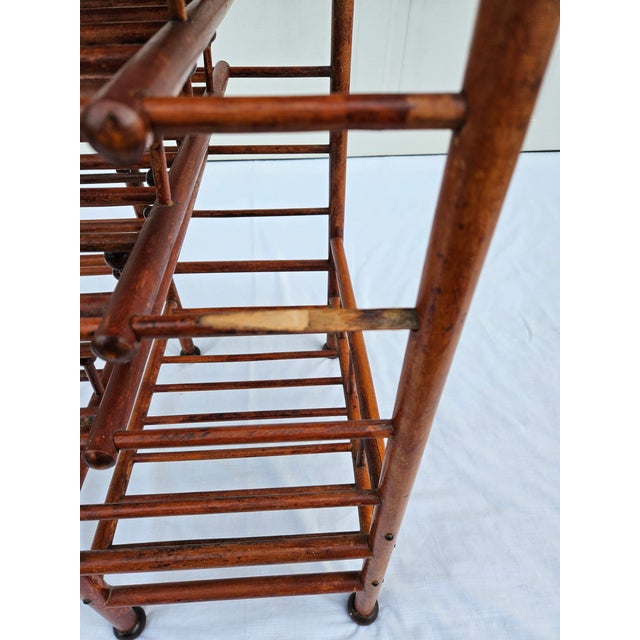 Antique Stick and Ball Music Magazine Rack For Sale - Image 15 of 16