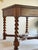 Theodore Alexander French 18th C. Charles II Style Barley Twist Spanish Revival Side Table With One Drawer Solid Walnut Wood in Style of Theodore Alexander / Eddie Bauer For Sale - Image 4 of 12