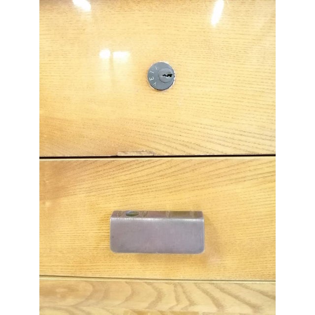 Writing Desk with Drawers, 1980s For Sale - Image 10 of 18