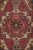 1960s Vintage Hand Knotted Red Turkish Area Rug 4'8'' X 7'1'' For Sale In Philadelphia - Image 6 of 13