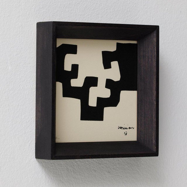 Eduardo Chillida, Composition, Lithograph, 1975, Framed For Sale - Image 9 of 11