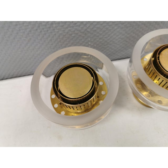 The Father of the Famous Saga Wall Lamps by Kay Kørbing for M/S England Ferry, 1963-1964, Set of 2 For Sale - Image 10 of 14