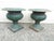 Pair of Antique French Medici Style Cast Iron Urns For Sale - Image 17 of 18